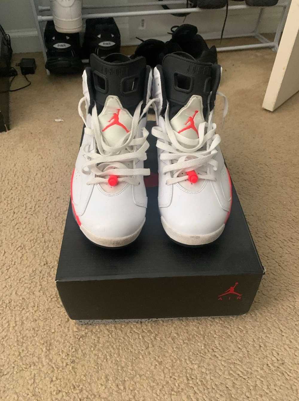 Jordan Brand × Nike Jordan 6 White Infared - image 1