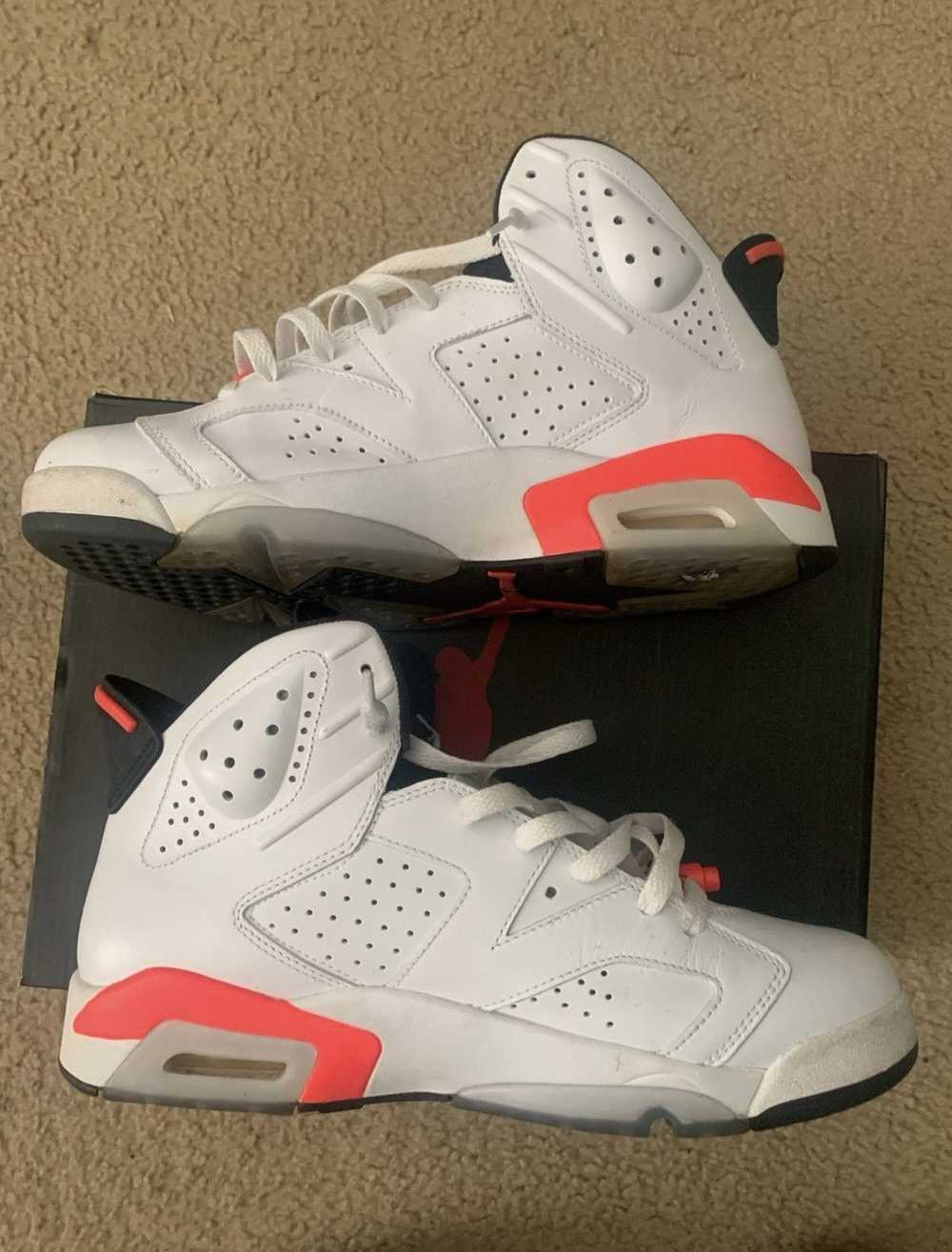 Jordan Brand × Nike Jordan 6 White Infared - image 6