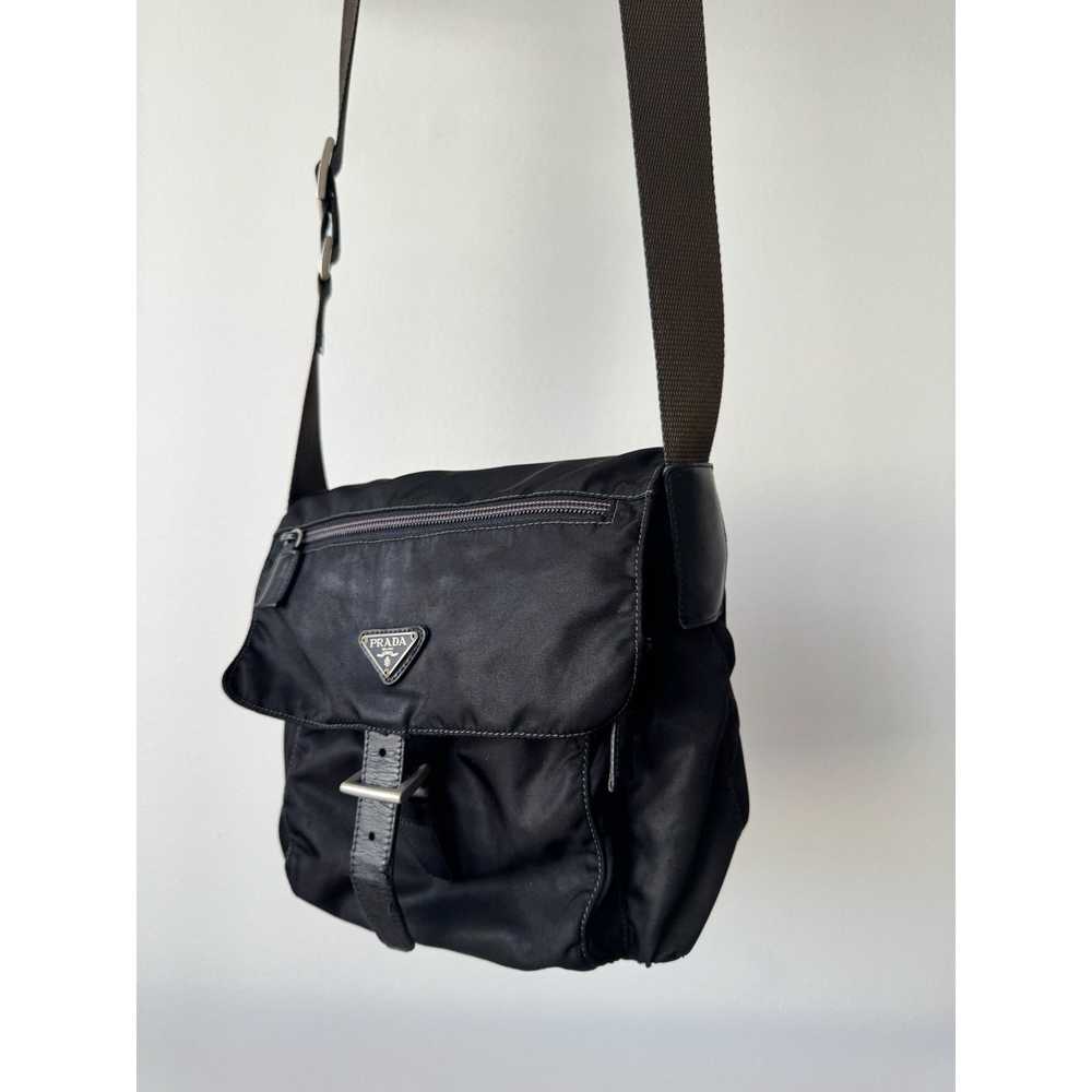 Prada Prada Triangle Tessuto Crossbody Shoulder M… - image 3