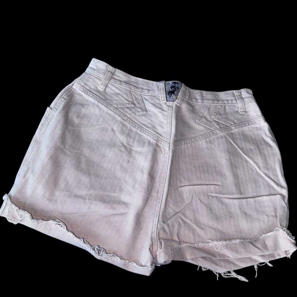 Designer Khaki Denim BAREBACK Blaze High Rise Cuf… - image 6