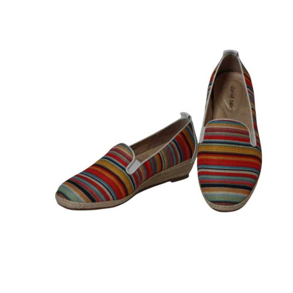 BNWOT David Tate Sangria Woven Espadrille Flat wi… - image 1