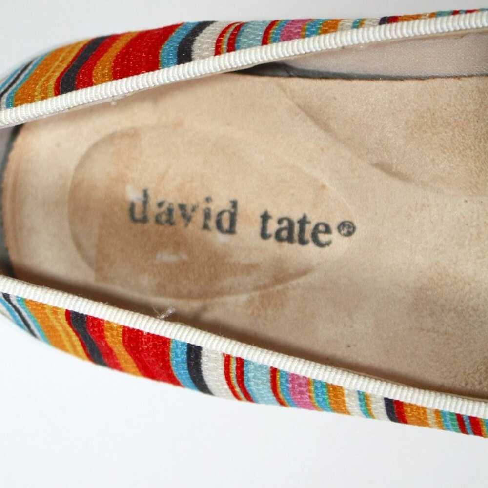 BNWOT David Tate Sangria Woven Espadrille Flat wi… - image 2