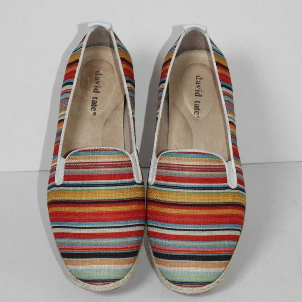 BNWOT David Tate Sangria Woven Espadrille Flat wi… - image 5