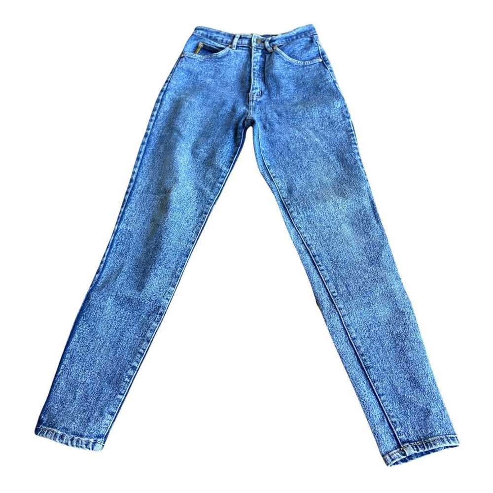 Other VINTAGE Daily Jeans Acid Washed High Rise 9… - image 1