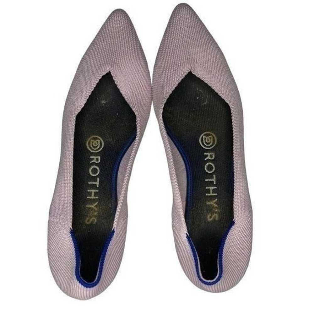 Rothy's Womens Pointed Toe Ballet Flats Petal Pin… - image 5