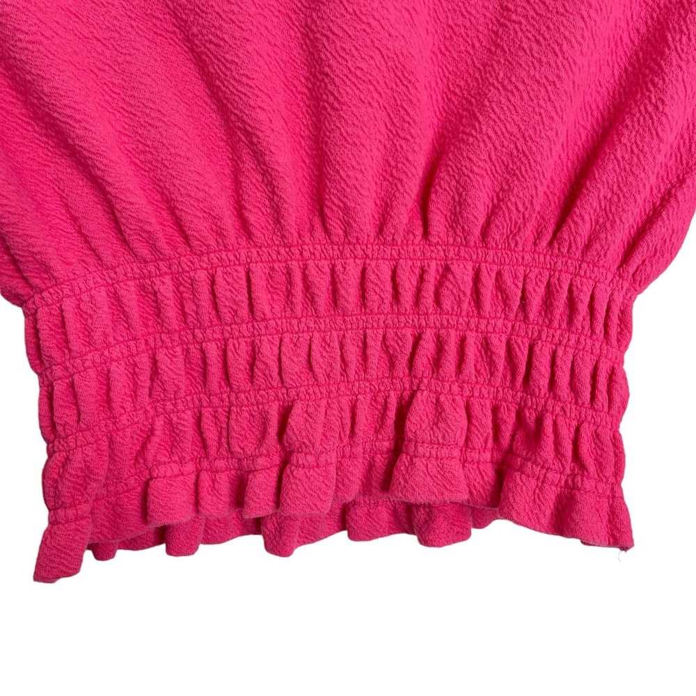 Anthropologie Maeve Anthropologie Pink Crinkle Ga… - image 4