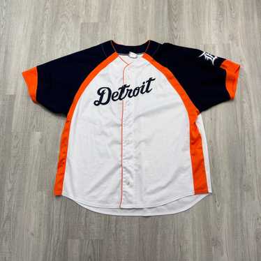 MLB Vintage Detroit Tigers Baseball Jersey Adult 3