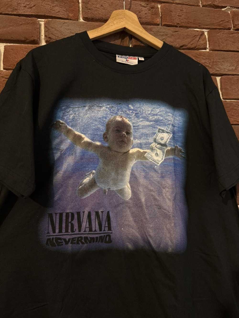 Band Tees × Nirvana × Vintage Vintage Kurt Cobain… - image 3