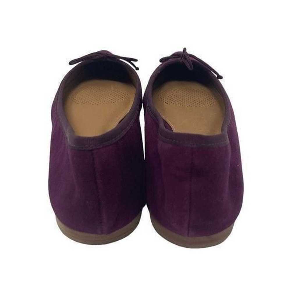 Corso Como 7 Eggplant Purple Suede Recital Ballet… - image 3