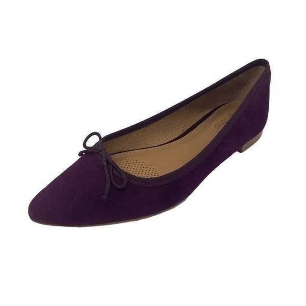 Corso Como 7 Eggplant Purple Suede Recital Ballet… - image 4