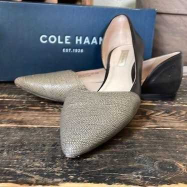 Cole Haan Amalia Skimmer Lizard Flats