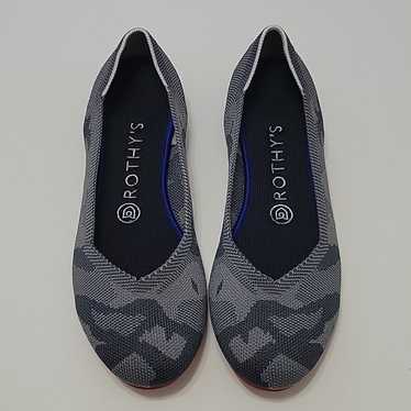 Rothy's The Flat Round Toe in Camo Grey - image 1