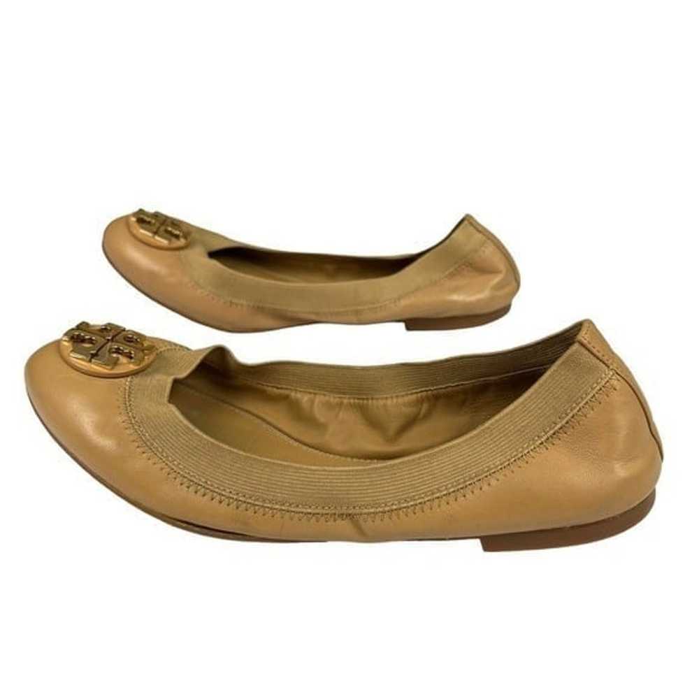 Tory Burch Claire Elastic Travel‎ Ballet Shoes Si… - image 2