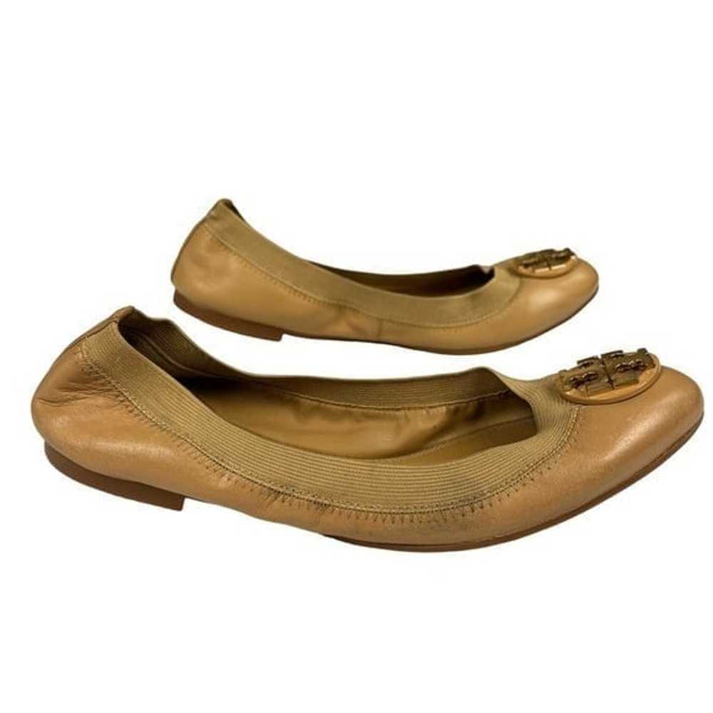 Tory Burch Claire Elastic Travel‎ Ballet Shoes Si… - image 3