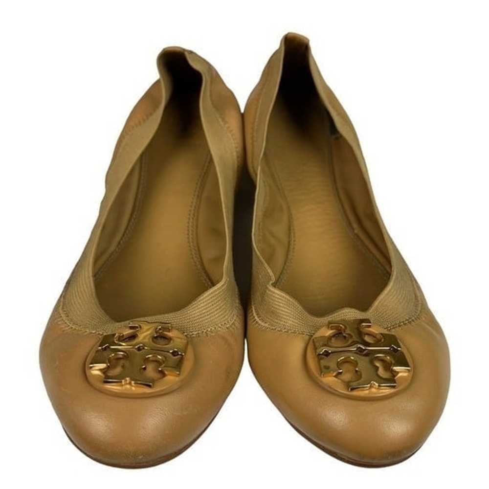 Tory Burch Claire Elastic Travel‎ Ballet Shoes Si… - image 5