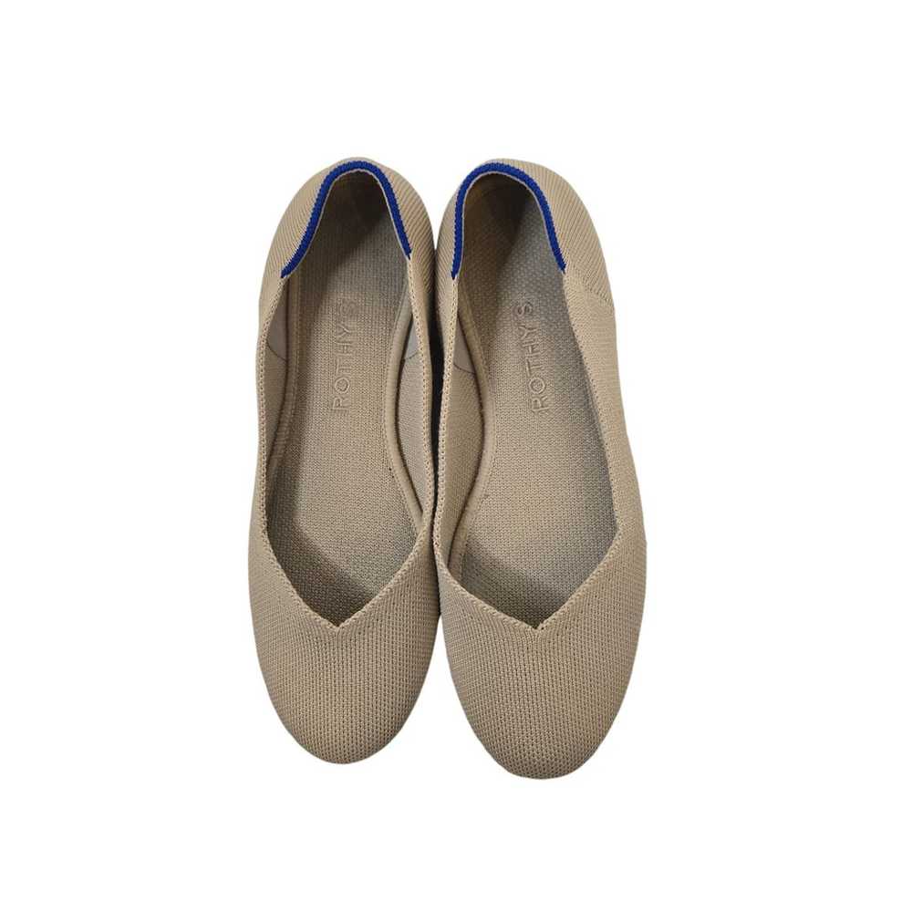 Rothys Shoes Size 7W The Flat Round Toe Slip On B… - image 3