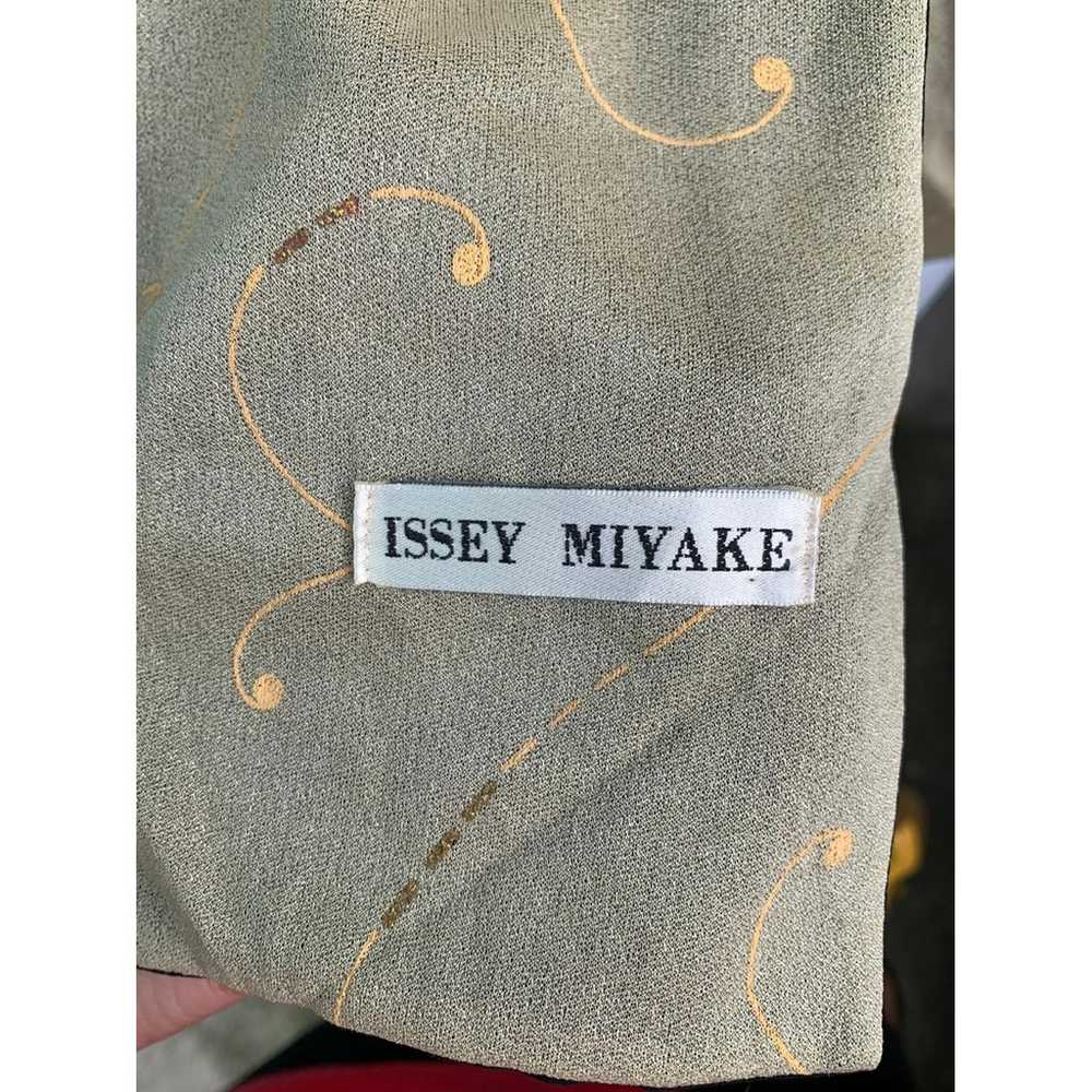 Issey Miyake Silk scarf - image 6