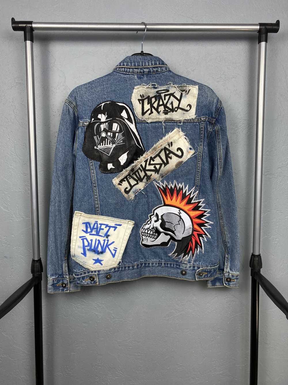 Ac/Dc × Custom Jacket × Rock Band Ac/Dc Vintage C… - image 1