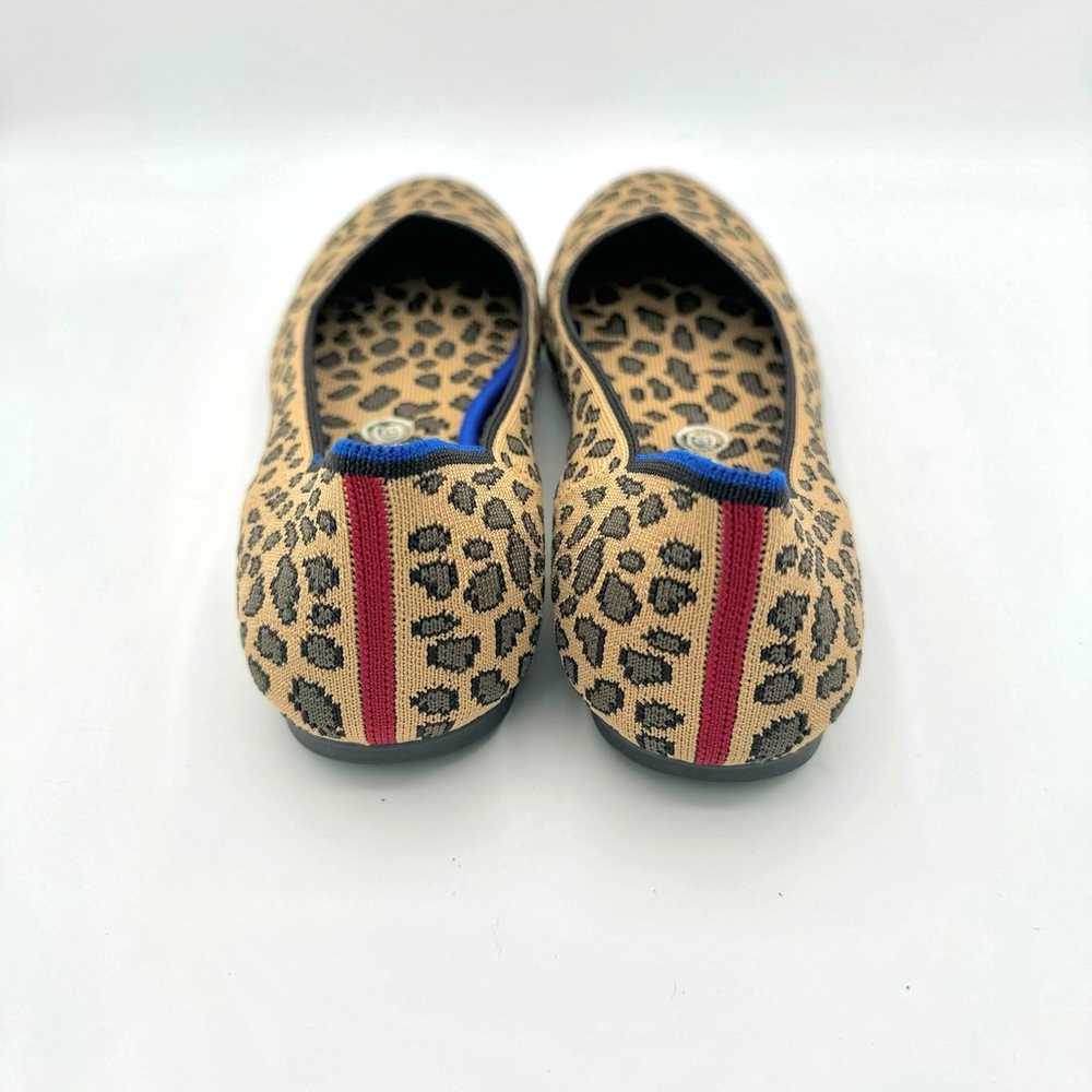 ROTHY'S leopard print round toe flats size 10 - image 2