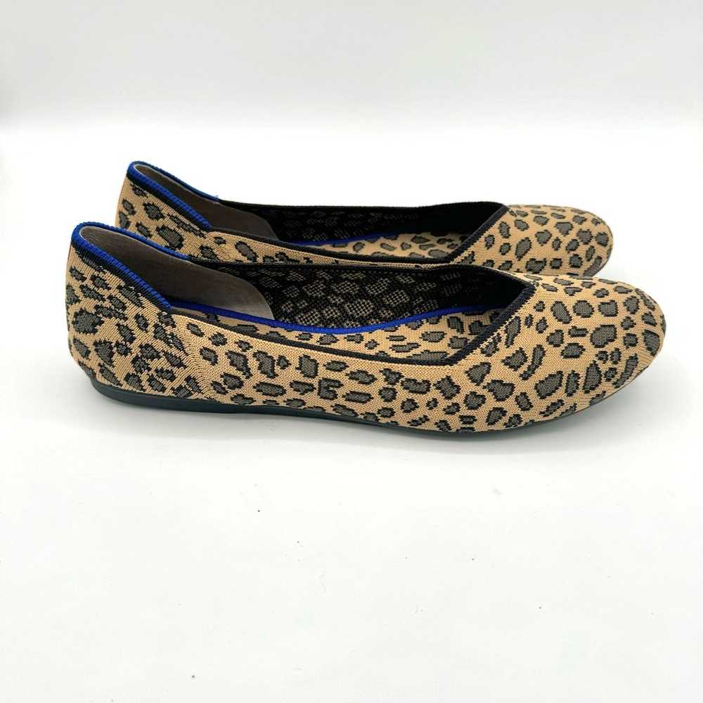 ROTHY'S leopard print round toe flats size 10 - image 3