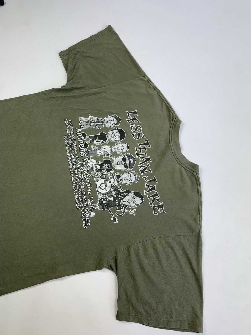 Band Tees × Jerzees × Rock T Shirt Less Than Jake… - image 10