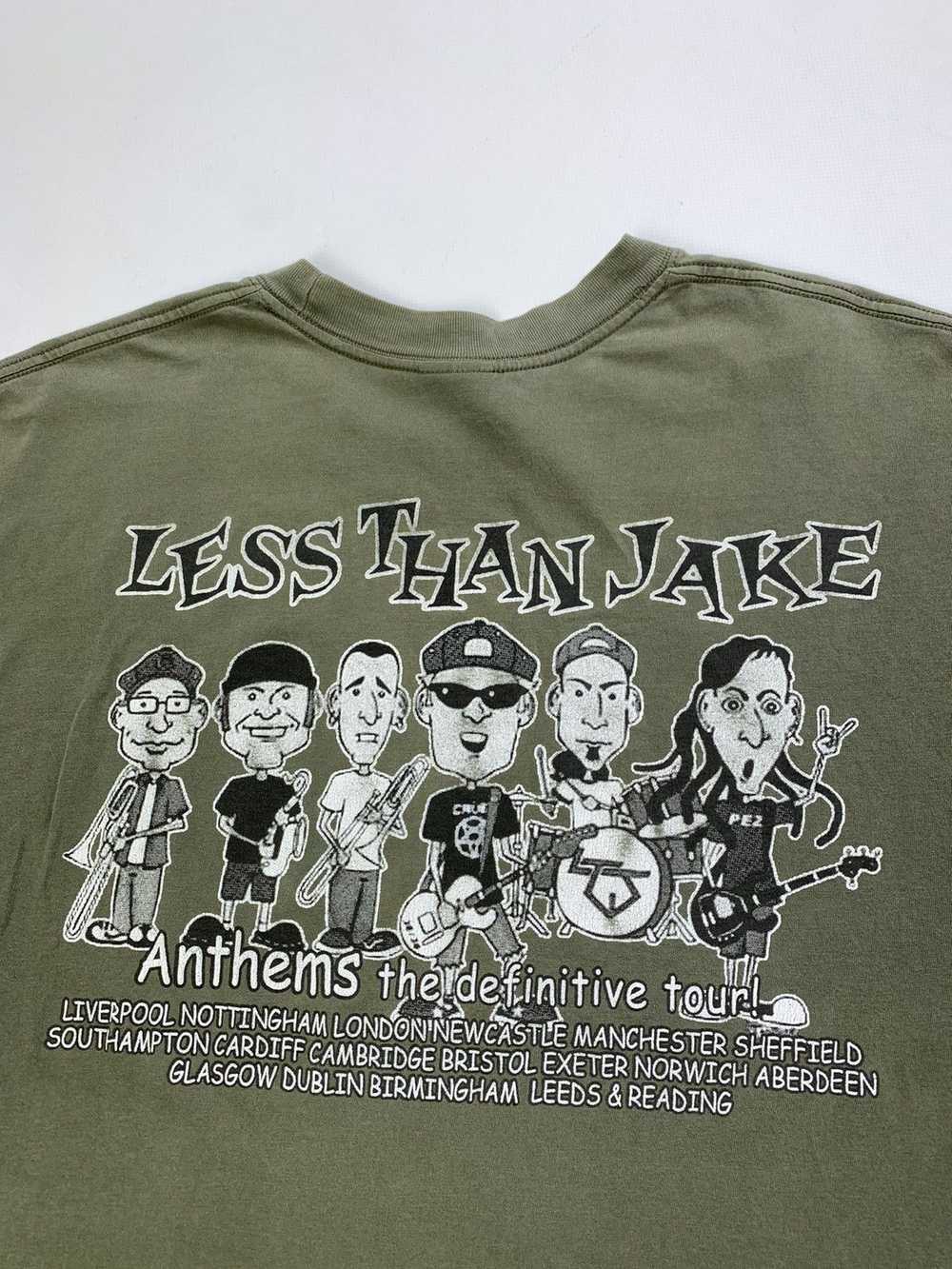 Band Tees × Jerzees × Rock T Shirt Less Than Jake… - image 12