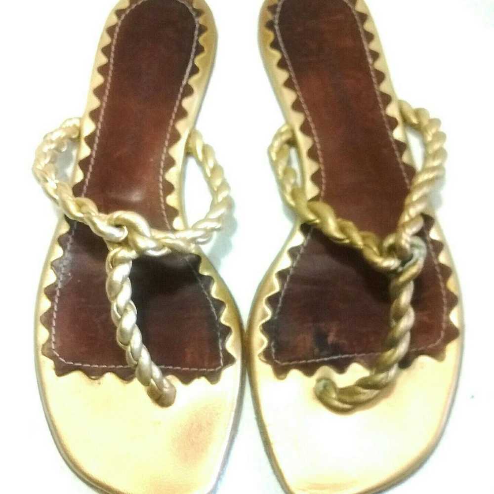 MANOLO BLAHNIK THONG SANDAL SIZE 36/6 - image 2