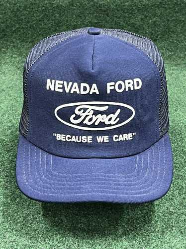 Ford × Trucker Hat × Vintage 80s Nevada Ford Truck