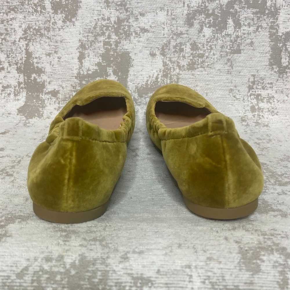 Emporio Armani Chartreuse Velvet Smoking Slipper … - image 3