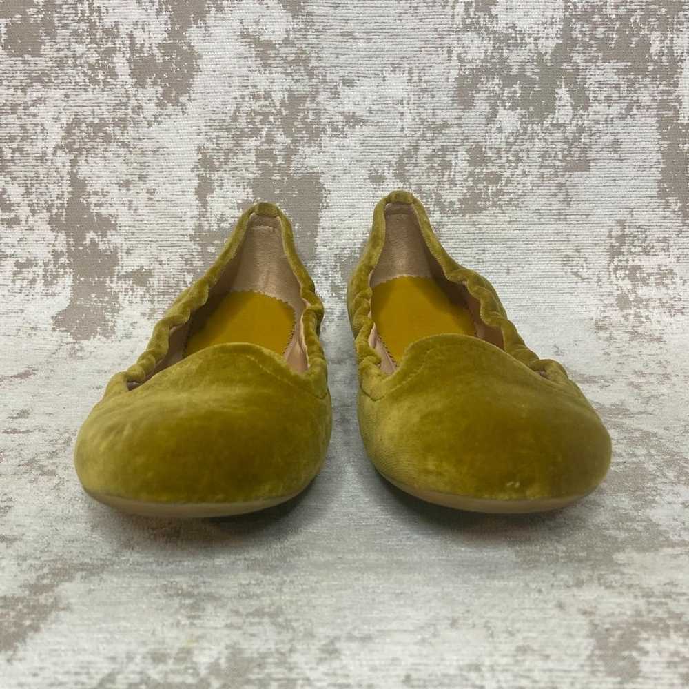 Emporio Armani Chartreuse Velvet Smoking Slipper … - image 5