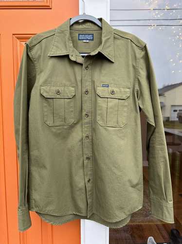 Iron Heart IHSH-354-ODG - 9oz Military Shirt - Oli