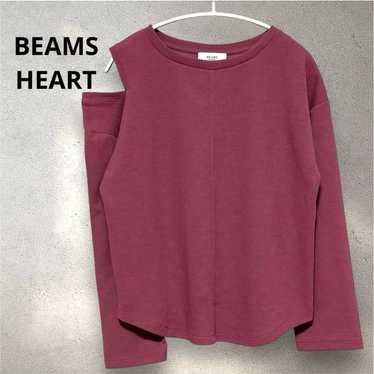 BEAMS HEART Cut and Sew Asymmetrical