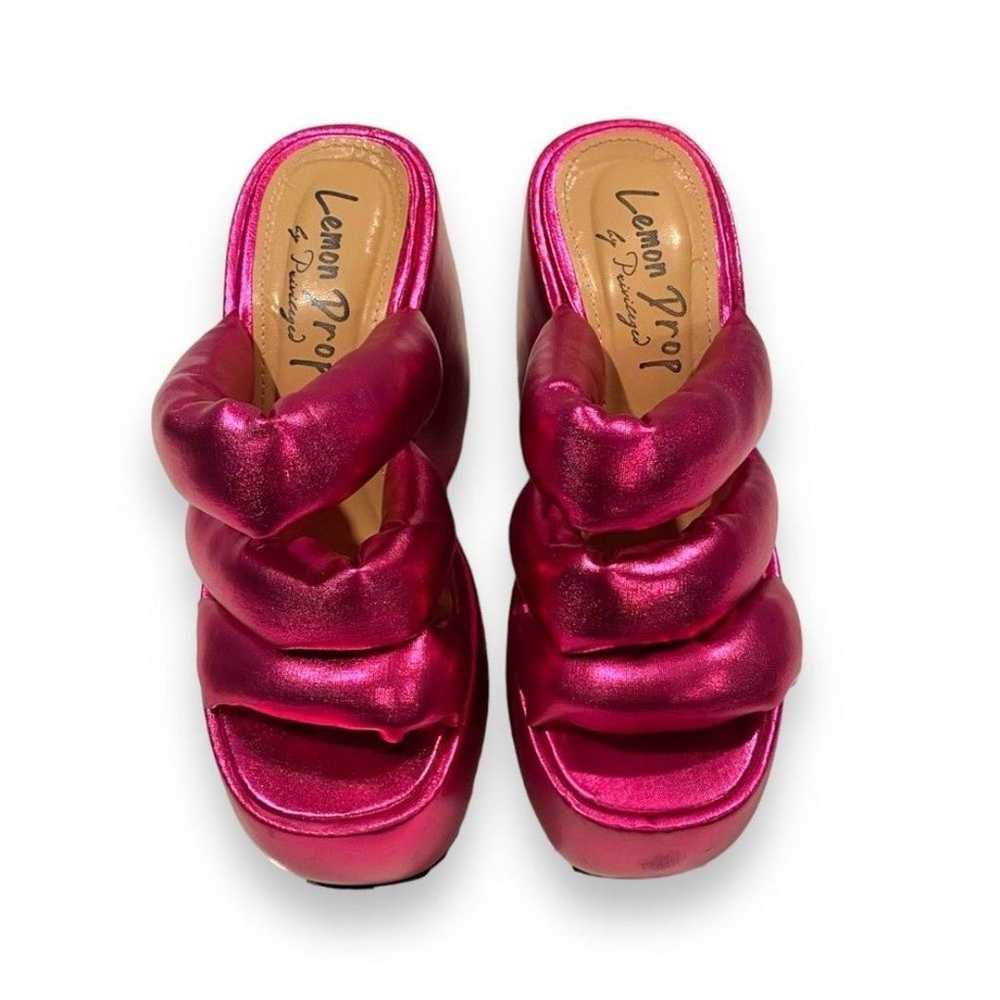 Lemon Drop by Privileged Fuchsia Winter Platform … - image 1