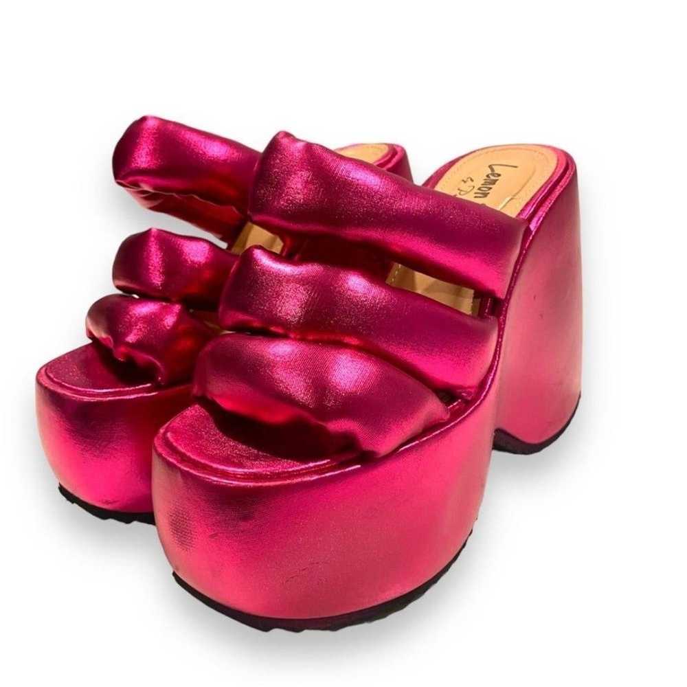 Lemon Drop by Privileged Fuchsia Winter Platform … - image 3