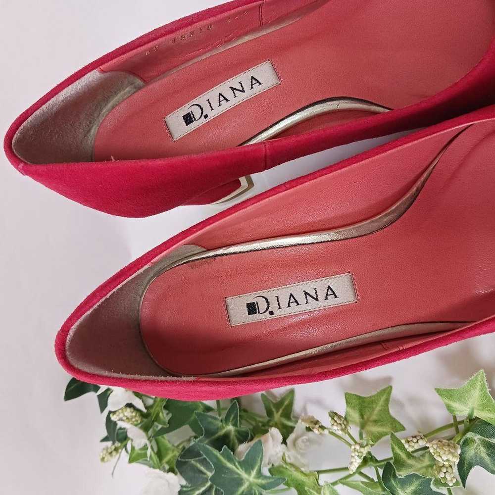 【Excellent Condition】Diana Pumps Chunky Heel OL O… - image 2