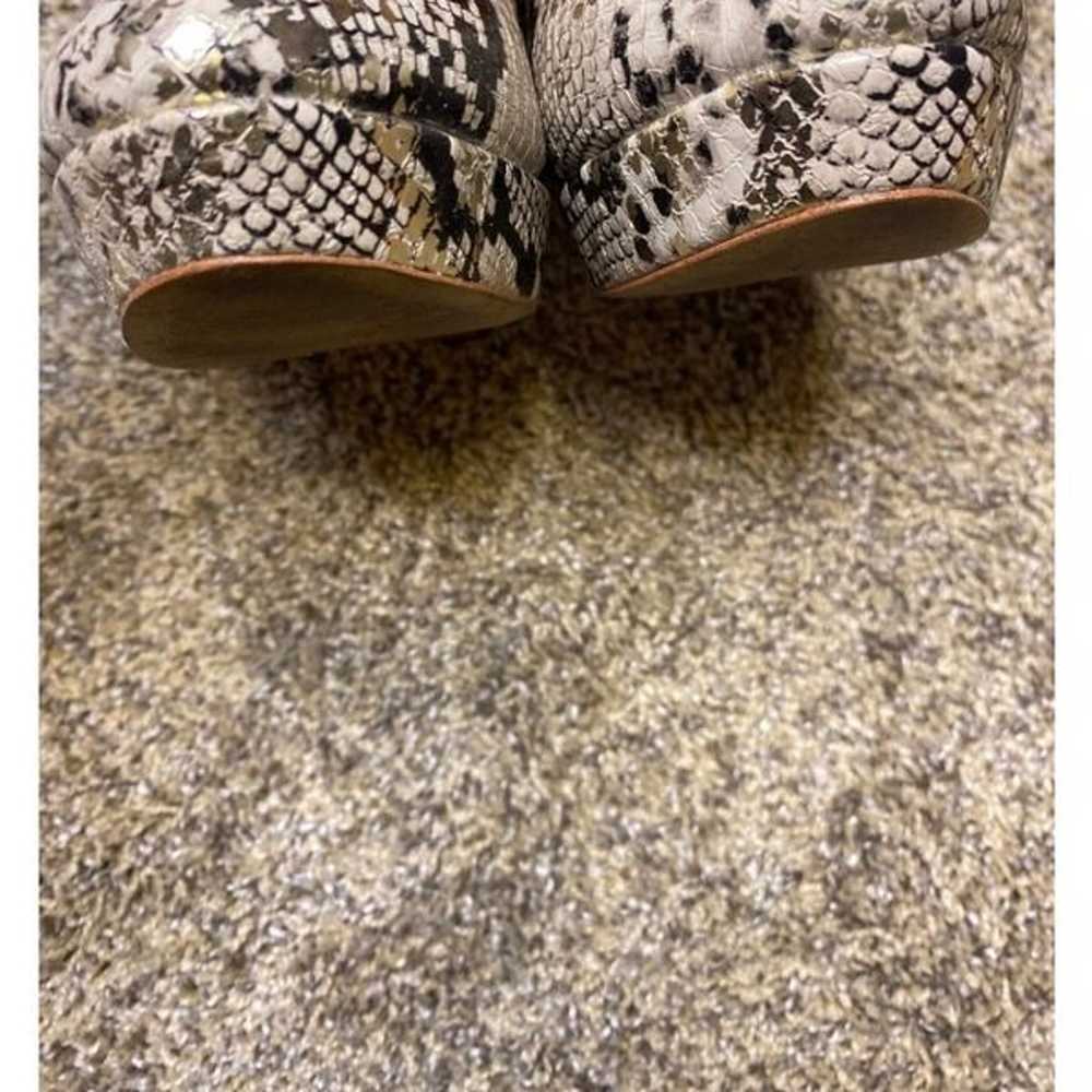 Aldo snakeskin heels size 7 - image 6