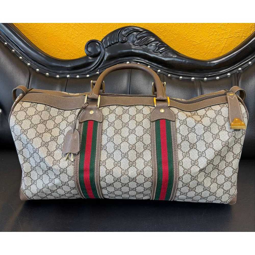 Gucci Cloth travel bag - image 2