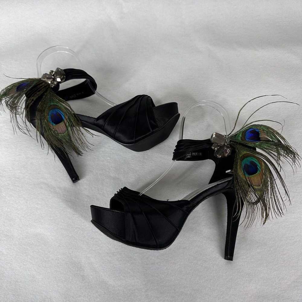 Benjamin Walk Johnathan Kayne Heel Peacock Heels … - image 1