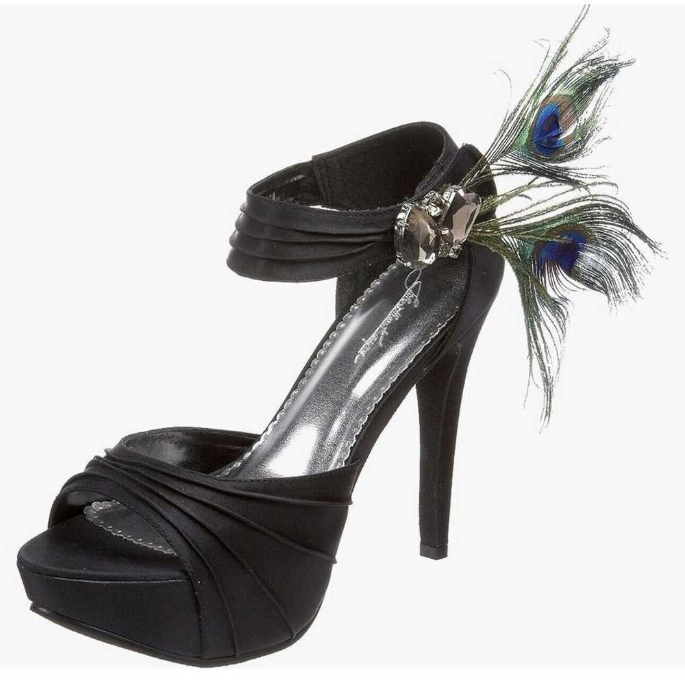 Benjamin Walk Johnathan Kayne Heel Peacock Heels … - image 2