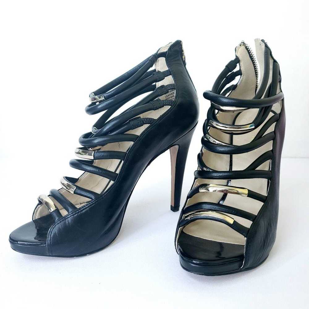 Nine West Size 7.5 Lace-Up Pump Sandal Gladiator … - image 1