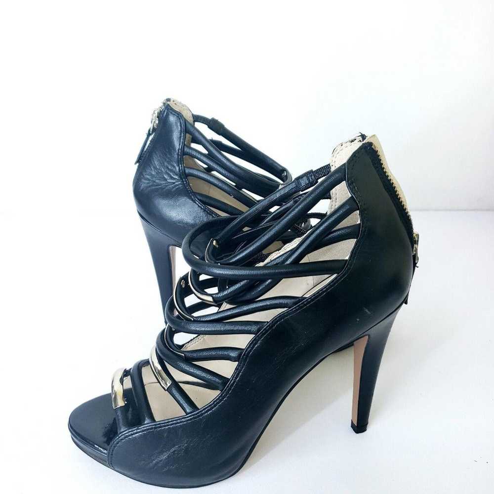 Nine West Size 7.5 Lace-Up Pump Sandal Gladiator … - image 4