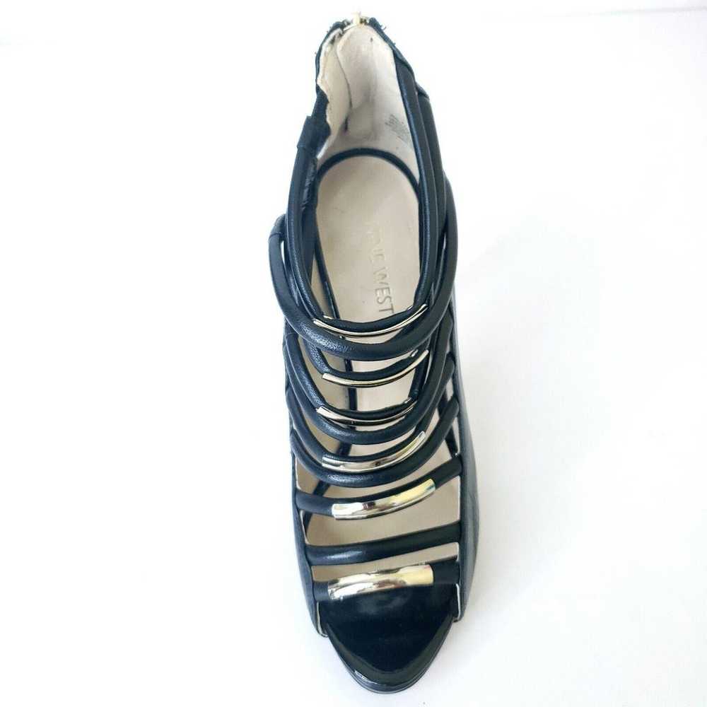 Nine West Size 7.5 Lace-Up Pump Sandal Gladiator … - image 8