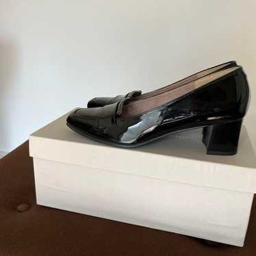 Ginza Kanematsu Patent Enamel Pumps