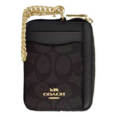 Coach Leather card wallet