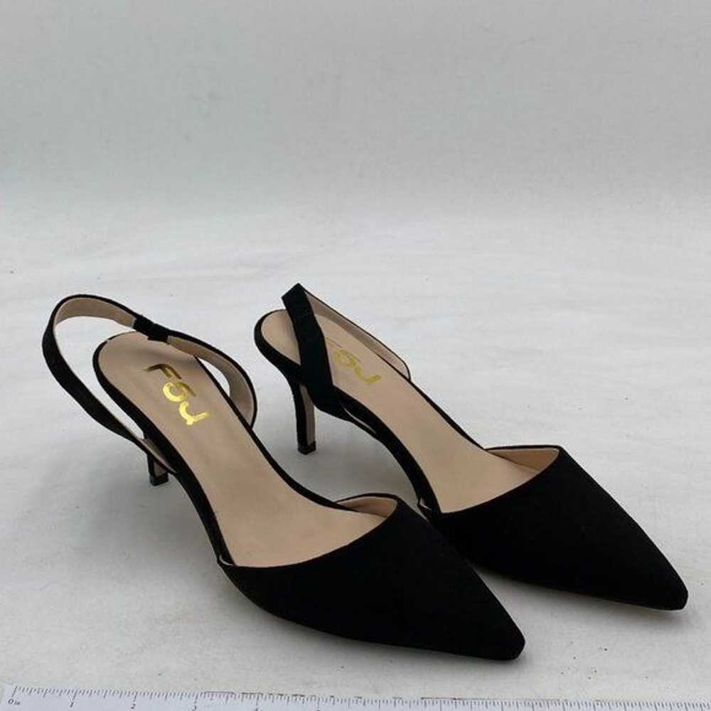 FSJ Women Fashion Low Kitten Heels Pumps Pointed … - image 4