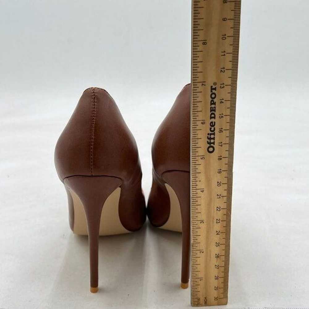 FSJ Brown Pointed Toe Pumps High Heel Sexy Stilet… - image 5