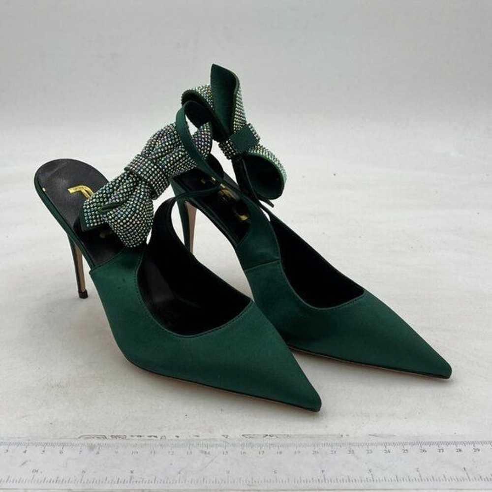 FSJ Women Cute Pointed Toe Stiletto High Heel Ank… - image 1