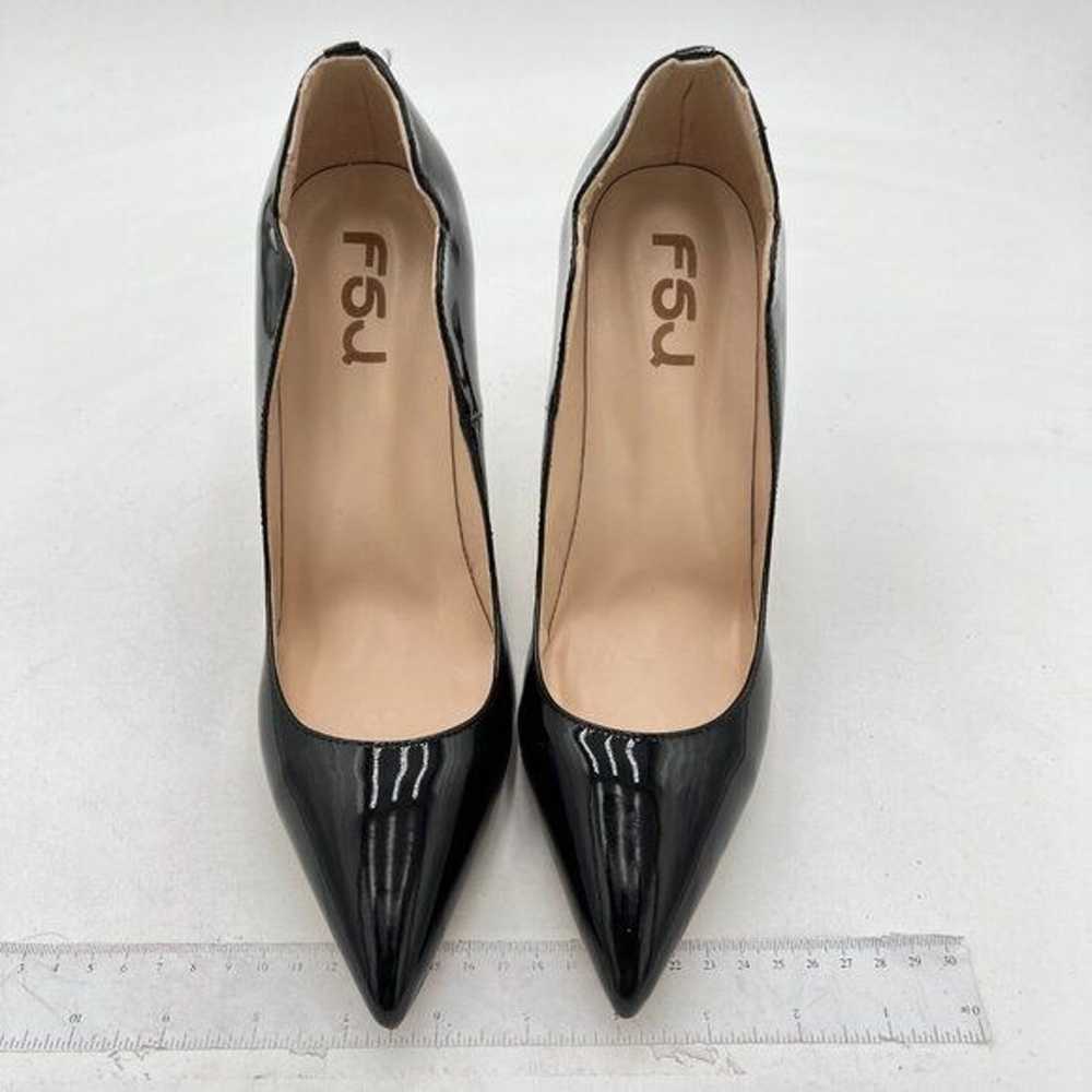 FSJ Women's Pumps Pointy Toe Wedding Dress Shoes … - image 3