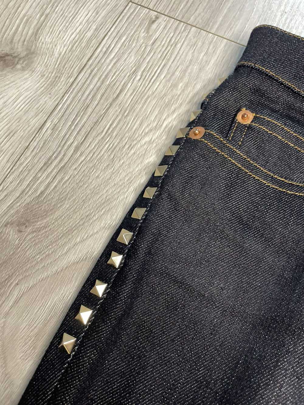 Valentino Garavani Valentino rockstud denim jeans… - image 8