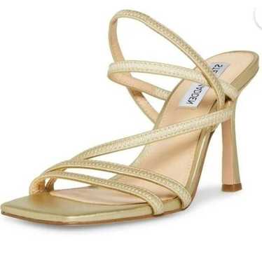 Steve Madden Newsflash Gold Leather Thin Strap Sti